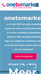 Mobile Screenshot of onetomarket.nl
